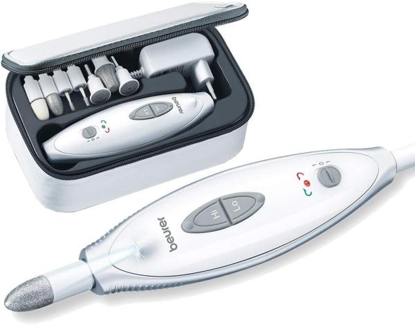 Image Fraise à ongles électrique Beurer MP 41 - Manucure/pédicure pro - 7 accessoires + Pochette