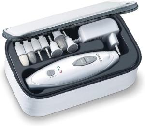 Image Fraise à ongles électrique Beurer MP 41 - Manucure/pédicure pro - 7 accessoires + Pochette