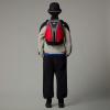 Image The North Face Y2K NF0A87GG Smoked Pearl-TNF Red - Sac à dos Homme - Multicolore - Finition DWR - 20L -  45 cm x 30 cm x 18 cm