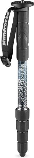 Image Monopode Manfrott MMELMIIA5BKo Element MII Aluminium - Avec dragonne - Charge de 16 kg pour APN compact, hybride ou reflex