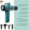 Image Pistolet de massage Beurer 10346 Antelope BOOM - Compact avec 4 embouts - 5 niveaux d'intensité