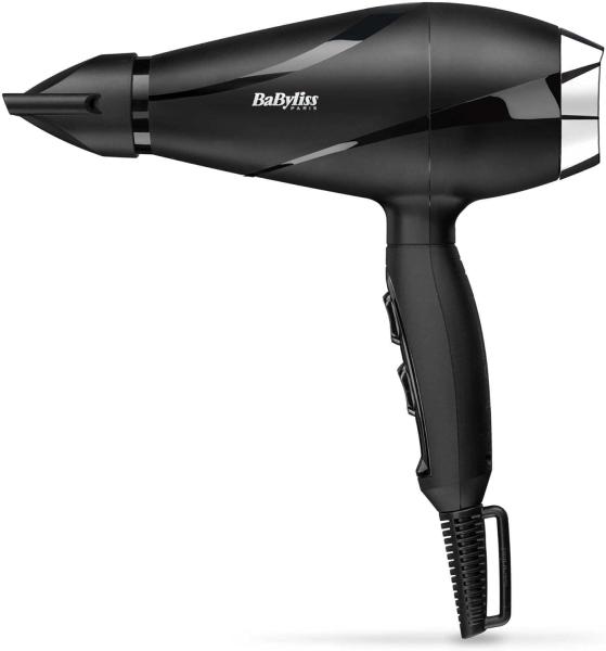 Image Sèche-cheveux Femme BaByliss 6713DE Shine Pro - 3 niveaux de température et 2 vitesses - 2200W - Noir