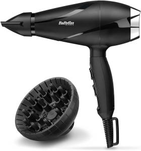 Image Sèche-cheveux Femme BaByliss 6713DE Shine Pro - 3 niveaux de température et 2 vitesses - 2200W - Noir