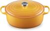 Image Cocotte Le Creuset 21178316724430 - Fonte Émaillée Signature avec Couvercle, Ø31cm, Ovale, 6.3 L, 5.705 kg, Nectar