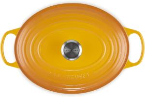 Image Cocotte Le Creuset 21178316724430 - Fonte Émaillée Signature avec Couvercle, Ø31cm, Ovale, 6.3 L, 5.705 kg, Nectar