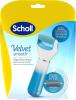 Image Râpe Electrique Scholl Velvet Smooth - Rouleau Exfoliant et Anti-Callosités + Rouleau Contour du Pied - Piles Incluses