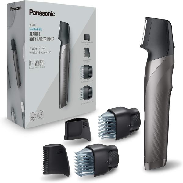 Image Tondeuse Multifonction Panasonic ER-GY60-H503 Personalcare Ishaper Wet & Dry - Barbe et corps 2-en-1 - Argent