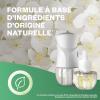 Image Pack Complet Air Wick Désodorisant Maison Kit Diffuseur Electrique + 3 Recharges Parfum Vanille & Orchidée X 19ml -blanc