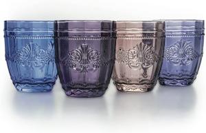 Image Pack de 4 verres à eau Villa d’Este Home Tivoli Syrah Provence - 265 ml - Nuances de couleur poétiques