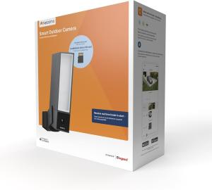 Image Caméra de Sécurité Extérieure Netatmo NOC-AMZ - Connectée Intelligente - Vidéo HD 1080p 4MP, Vision Nocturne IR, Stockage Local