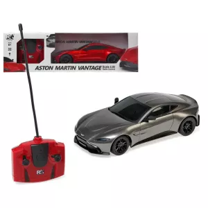 Image Atosa Pack Aston Martin Vantage - Voitures Radiocommandées - Echelle 1/18 - Jouet Enfant - Rouge et Argenté