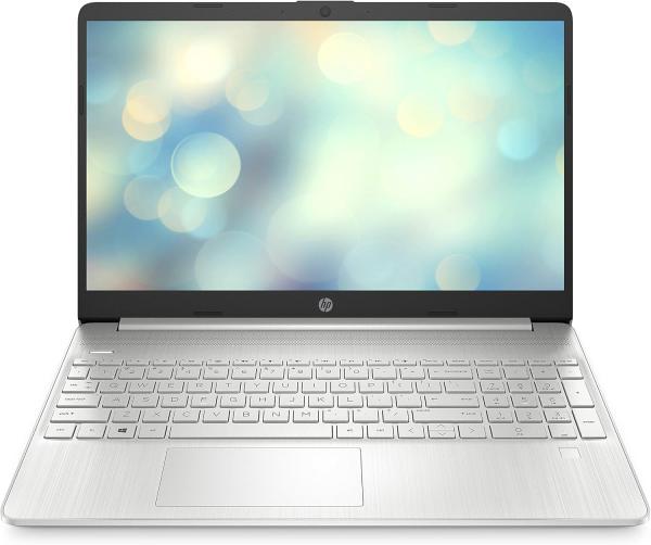 Image PC Portable HP 15s-fq5004sf Laptop - 15.6" Full HD (i7, RAM 16Go, SSD 512Go, Win 11) - AZERTY - Argent