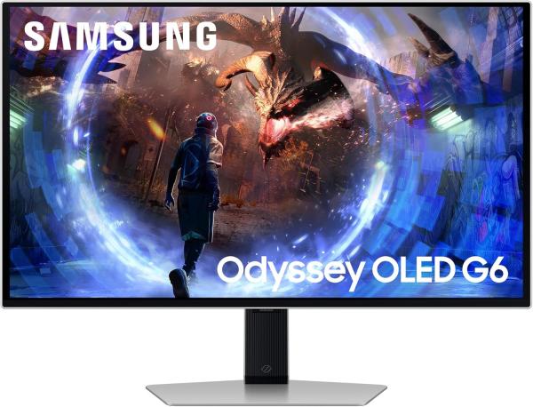 Image Écran PC Gamer 27" QHD Samsung LS27DG602SUXEN Odyssey - OLED G60SD - pivotable, orientable, inclinable