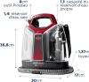 Image Shampouineuse BISSELL 36988 SpotClean ProHeat - 330W - Nettoyeur pour Tapis, Moquettes