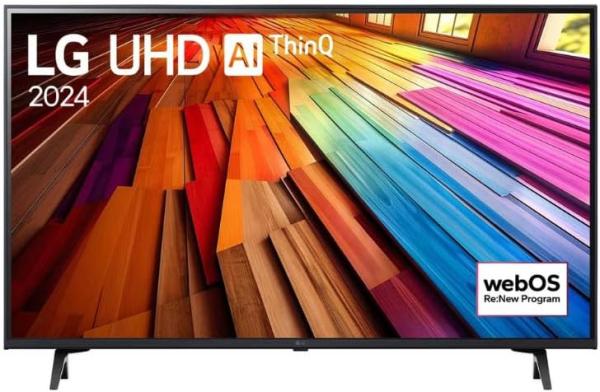 Image Téléviseur LED 43" LG 43UT80 Modèle 2024 - UHD 4K - Processeur α5 AI Gen7 -  Alexa - Classe énergétique G