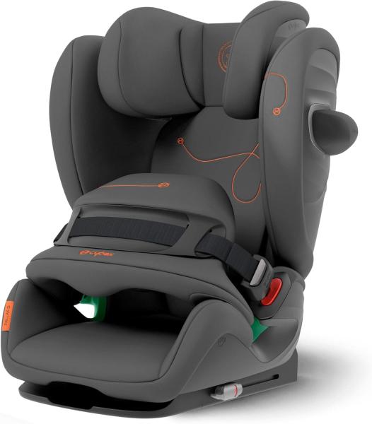 Image Siège Auto Enfant CYBEX Gold Pallas G i-Size - 76 - 150 cm, De 15 Mois à 12 ans Environ - Lava Grey