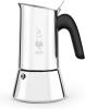 Image Cafetière Bialetti Venus Induction - Nouvelle Version 2020 - Acier inoxydable, Adaptée à toutes les sources de chaleur - Argent