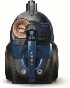 Image Aspirateur sans Sac Philips FC9745/09 PowerCyclone 8 Séries 7000, Allergy Lock, Super brosse Turbo, 900W - Noir