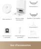Image Robot Aspirateur Laveur DREAME D10 Plus Gen 2 - Navigation LiDAR, Aspiration 6000Pa - Blanc