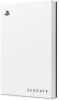Image Disque Dur Externe 5To Seagate STLV5000202 Game Drive for PS5 / PS4 - Licence Officielle - Eclairage LED Bleu - Blanc