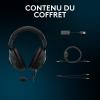 Image Casque de Gaming Filaire Logitech G Pro X SE - Microphone détachable - DTS: X 7.1 - Noir