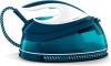 Image Centrale Vapeur Philips GC7844/20 PerfectCare Compact Plus - 2400W, 400g, Pression de 6,5 bars, Technologie OptimalTEMP - Bleu/Blanc