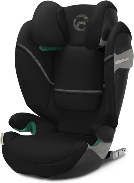 Image Siège Auto Enfant CYBEX Gold Solution S2 i-Fix - Avec et Sans ISOFIX, 100 - 150 cm, De 3 à 12 ans Environ (15 - 50 Kg) - Noir