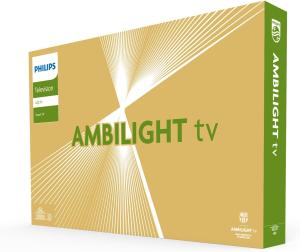 Image Smart TV 55" LED 4K Philips 55PUS8109 Ambilight - Titan OS et Son Dolby Atmos - Assistant Vocal Alexa et Google - Chrome satiné