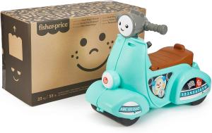 Image Porteur Enfant Scooter Fisher-Price HMV76 - Jouet Éveil Progressif - Poids Max. 25 kg
