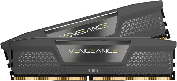 Image Pack 2x16Go Barrettes Corsair Vengeance - DDR5 32Go - 6000MHz CL36 AMD EXPO Intel XMP iCUE - Gris - Modèle CMK32GX5M2E6000Z36
