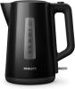 Image Bouilloire Électrique Philips HD9318/20 - 1.7 L, Couvercle à Ressort et Voyant Lumineux, Socle 360°, Noir