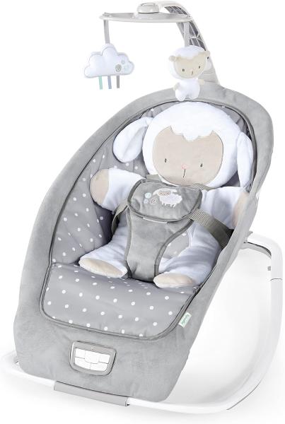Image Transat Évolutif Ingenuity Cuddle Lamb avec vibrations - dès la naissance à 18 kg