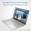 Image PC Portable 15,6" FHD HP 750D7EA Pavilion (i5, RAM 16Go, SSD 512Go, Win 11) AZERTY - Argent naturel