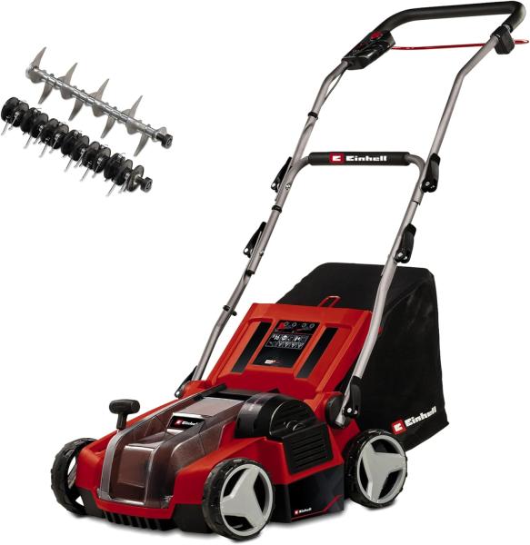 Image Scarificateur-aérateur sans fil Einhell GE-SA 36/35 Li-Solo Power X-Change - Livré sans batterie ni chargeur