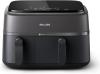 Image Friteuse sans huile Philips NA350/00 Série 3000 - AirFryer Double Panier - 9 litres, écran tactile