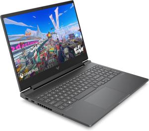 Image PC Portable 16,1" FHD HP A2MX3EA Victus (i7, RAM 16Go, SSD 512Go, RTX 4070 8GB, Win 11) - AZERTY - Argent mica