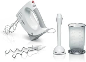Image Batteur polyvalent Bosch MFQ3540 + accessoires - Puissance de 450W - Blanc/Gris