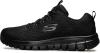Image Sneakers Basses Femme - Skechers Graceful Get Connected - Memory Foam - Skech Knit - Noir - Taille 35 à 42