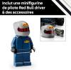 Image Speed Champions LEGO 77243 - Voiture F1 Oracle Red Bull Racing RB20 + Minifigurine Collector de Pilote - 251 Pièces