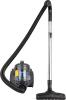 Image Aspirateur sans Sac Amazon Basics 15KC-71EU4 A Cylindre - Puissant pour Sols Durs et Tapis - 700W - Filtre Hepa - 1,5 L, Noir/Bleu