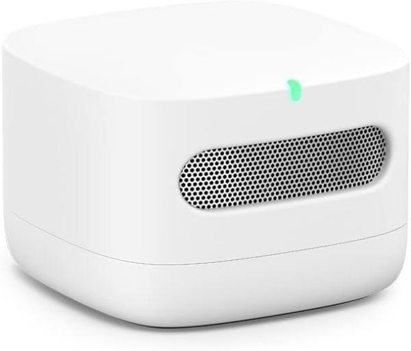 Image Moniteur de qualité de l'air Amazon Smart Air Quality Monitor - Connecté Compatible Alexa - Blanc