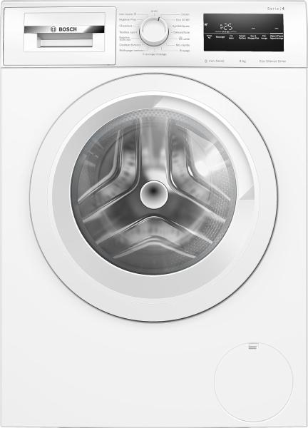 Image Lave linge hublot Bosch WAN28258FR Série 4 - 8 kg, 1400 trs/min, Blanc
