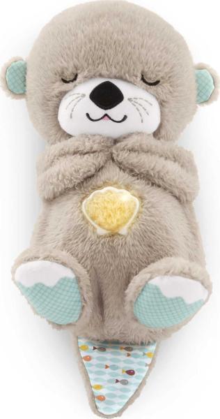 Image Peluche Fisher-Price FXC66 - Ma Loutre Câlins Bonne Nuit - Veilleuse Bébé Musicale et Lumineuse