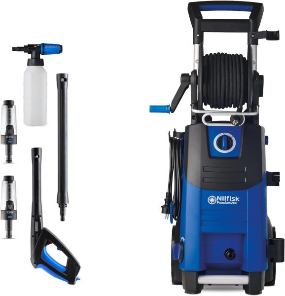 Image Nettoyeur Haute Pression Nilfisk Premium 200 - Puissant  3300W - Noir Bleu