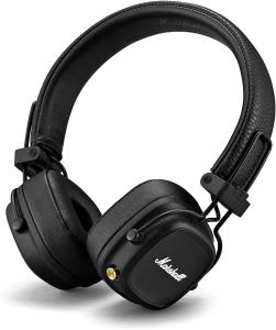 Image Casque Sans Fil Marshall Major IV Bluetooth - Supra-auriculaire pliables - Noir