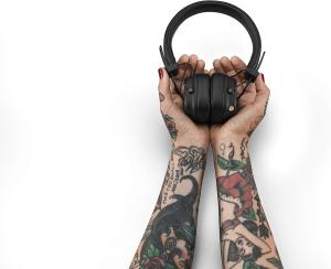 Image Casque  Sans Fil Marshall Major IV Bluetooth - Supra-auriculaire pliables - Noir