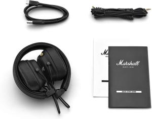 Image Casque  Sans Fil Marshall Major IV Bluetooth - Supra-auriculaire pliables - Noir