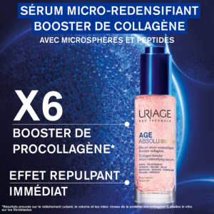Image Sérum Uriage Age Absolu - Micro-Redensifiant Booster Collagène - Anti-Age - 30mL