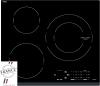 Image Plaque Induction Sauter SPI4360B - Table de Cuisson Encastrable - 3 Foyers - 7200W - Noir