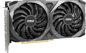 Image Carte graphique MSI GeForce RTX 3060 VENTUS 2X 12G OC - 2 Go GDDR6, 1807 MHz, PCI Express Gen 4 - 4K à 120 Hz